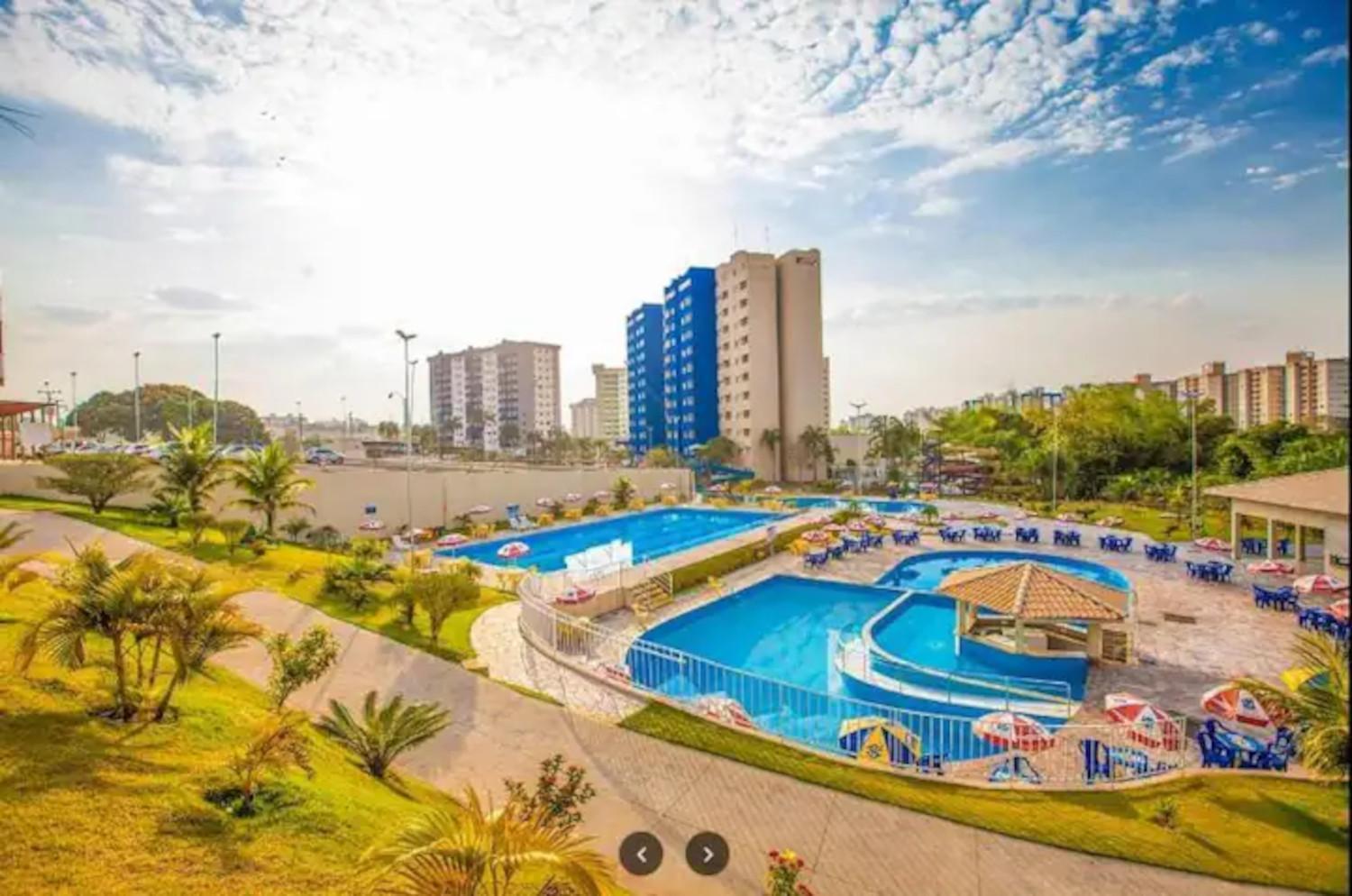 Apartamento Caldas Novas, Golden Dolphin Grand Hotel, Aconchegante, Ap 003 *