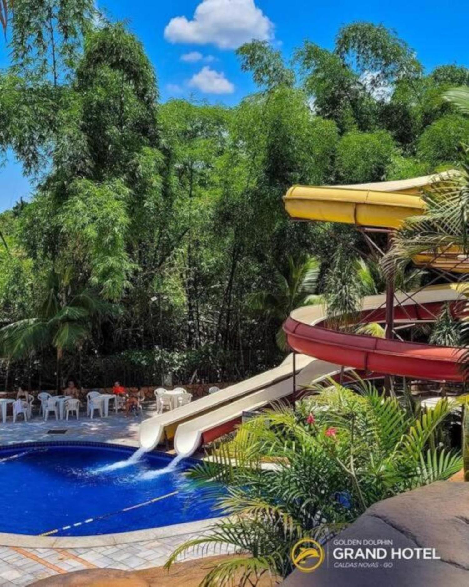 Apartamento Caldas Novas, Golden Dolphin Grand Hotel, Aconchegante, Ap 003 *